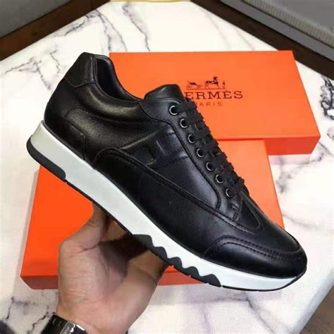 hermes black sneakers|hermes sneakers price.